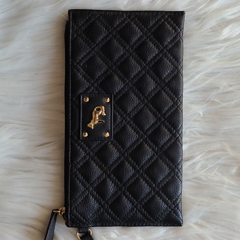 Emma Fox Leather Wristlet